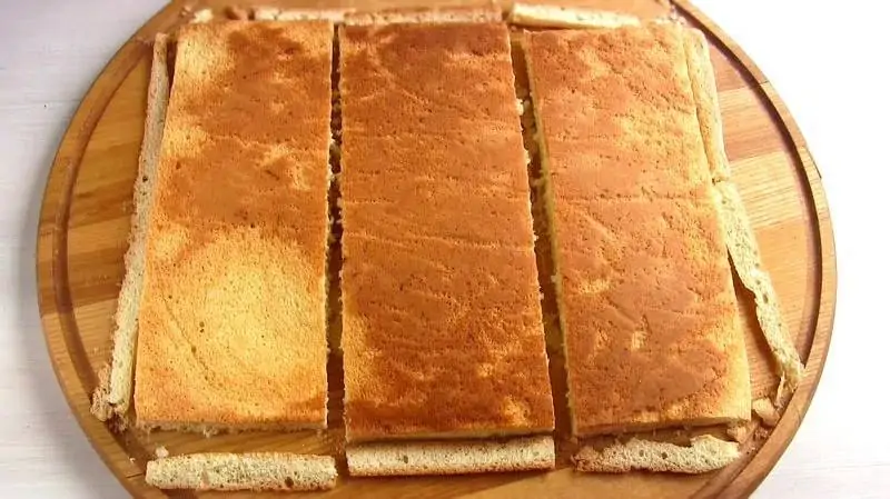 Изысканный бисквитный торт Славянка